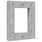 vidaXL 8-tlg. TV-Schrank-Set Grau Sonoma Holzwerkstoff vidaXL 8-tlg. TV-Schrank-Set Grau Sonoma Holzwerkstoff