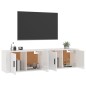 vidaXL TV-Wandschränke 2 Stk. Hochglanz-Weiß 80x34,5x40 cm vidaXL TV-Wandschränke 2 Stk. Hochglanz-Weiß 80x34,5x40 cm