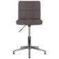 Esszimmerstühle 2 Stk. Drehbar Taupe Stoff Esszimmerstühle 2 Stk. Drehbar Taupe Stoff
