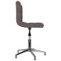 Esszimmerstühle 2 Stk. Drehbar Taupe Stoff Esszimmerstühle 2 Stk. Drehbar Taupe Stoff