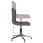 Esszimmerstühle 2 Stk. Drehbar Taupe Stoff Esszimmerstühle 2 Stk. Drehbar Taupe Stoff