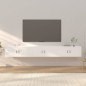 vidaXL TV-Wandschränke 3 Stk. Weiß 100x34,5x40 cm vidaXL TV-Wandschränke 3 Stk. Weiß 100x34,5x40 cm