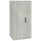 vidaXL 4-tlg. TV-Schrank-Set Betongrau Holzwerkstoff vidaXL 4-tlg. TV-Schrank-Set Betongrau Holzwerkstoff