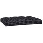 vidaXL Palettenkissen 7-tlg. Schwarz Karomuster Stoff vidaXL Palettenkissen 7-tlg. Schwarz Karomuster Stoff