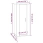 vidaXL 5-tlg. TV-Schrank-Set Hochglanz-Weiß Holzwerkstoff vidaXL 5-tlg. TV-Schrank-Set Hochglanz-Weiß Holzwerkstoff