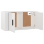vidaXL TV-Wandschränke 3 Stk. Hochglanz-Weiß 80x34,5x40 cm vidaXL TV-Wandschränke 3 Stk. Hochglanz-Weiß 80x34,5x40 cm