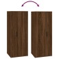vidaXL 8-tlg. TV-Schrank-Set Braun Eichen-Optik Holzwerkstoff vidaXL 8-tlg. TV-Schrank-Set Braun Eichen-Optik Holzwerkstoff