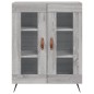 vidaXL Highboard Grau Sonoma 69,5x34x180 cm Holzwerkstoff vidaXL Highboard Grau Sonoma 69,5x34x180 cm Holzwerkstoff