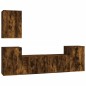 vidaXL 5-tlg. TV-Schrank-Set Räuchereiche Holzwerkstoff vidaXL 5-tlg. TV-Schrank-Set Räuchereiche Holzwerkstoff