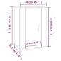 vidaXL 5-tlg. TV-Schrank-Set Sonoma-Eiche Holzwerkstoff vidaXL 5-tlg. TV-Schrank-Set Sonoma-Eiche Holzwerkstoff