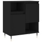 vidaXL Sideboards 2 Stk. Schwarz Holzwerkstoff vidaXL Sideboards 2 Stk. Schwarz Holzwerkstoff