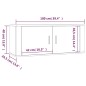 vidaXL 4-tlg. TV-Schrank-Set Sonoma-Eiche Holzwerkstoff vidaXL 4-tlg. TV-Schrank-Set Sonoma-Eiche Holzwerkstoff