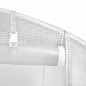 vidaXL Gewächshaus mit Stahlrahmen Weiß 80 m² 20x4x2 m vidaXL Gewächshaus mit Stahlrahmen Weiß 80 m² 20x4x2 m
