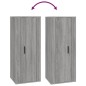 vidaXL 6-tlg. TV-Schrank-Set Grau Sonoma Holzwerkstoff vidaXL 6-tlg. TV-Schrank-Set Grau Sonoma Holzwerkstoff