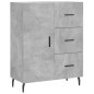 vidaXL Highboard Betongrau 69,5x34x180 cm Holzwerkstoff vidaXL Highboard Betongrau 69,5x34x180 cm Holzwerkstoff
