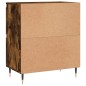 vidaXL Sideboards 2 Stk. Räuchereiche Holzwerkstoff vidaXL Sideboards 2 Stk. Räuchereiche Holzwerkstoff