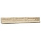 vidaXL Palettenkissen 7-tlg. Beige Stoff vidaXL Palettenkissen 7-tlg. Beige Stoff