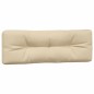 vidaXL Palettenkissen 7-tlg. Beige Stoff vidaXL Palettenkissen 7-tlg. Beige Stoff