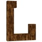 vidaXL 5-tlg. TV-Schrank-Set Räuchereiche Holzwerkstoff vidaXL 5-tlg. TV-Schrank-Set Räuchereiche Holzwerkstoff