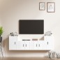 vidaXL 4-tlg. TV-Schrank-Set Hochglanz-Weiß Holzwerkstoff vidaXL 4-tlg. TV-Schrank-Set Hochglanz-Weiß Holzwerkstoff