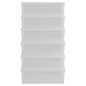 vidaXL Aufbewahrungsboxen 6 Stk. Kunststoff 25 L Stapelbar vidaXL Aufbewahrungsboxen 6 Stk. Kunststoff 25 L Stapelbar