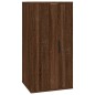 vidaXL 4-tlg. TV-Schrank-Set Braun Eichen-Optik Holzwerkstoff vidaXL 4-tlg. TV-Schrank-Set Braun Eichen-Optik Holzwerkstoff