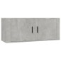 vidaXL 8-tlg. TV-Schrank-Set Betongrau Holzwerkstoff vidaXL 8-tlg. TV-Schrank-Set Betongrau Holzwerkstoff