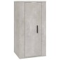 vidaXL 8-tlg. TV-Schrank-Set Betongrau Holzwerkstoff vidaXL 8-tlg. TV-Schrank-Set Betongrau Holzwerkstoff