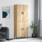 Highboard Sonoma-Eiche 69,5x34x180 cm Holzwerkstoff Highboard Sonoma-Eiche 69,5x34x180 cm Holzwerkstoff