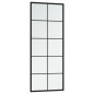 vidaXL Wandspiegel 2 Stk. Schwarz 100x40 cm Metall vidaXL Wandspiegel 2 Stk. Schwarz 100x40 cm Metall