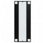 vidaXL Wandspiegel 2 Stk. Schwarz 100x40 cm Metall vidaXL Wandspiegel 2 Stk. Schwarz 100x40 cm Metall