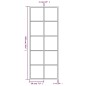 vidaXL Wandspiegel 2 Stk. Schwarz 100x40 cm Metall vidaXL Wandspiegel 2 Stk. Schwarz 100x40 cm Metall