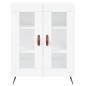 vidaXL Highboard Weiß 69,5x34x180 cm Holzwerkstoff vidaXL Highboard Weiß 69,5x34x180 cm Holzwerkstoff