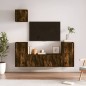vidaXL 5-tlg. TV-Schrank-Set Räuchereiche Holzwerkstoff vidaXL 5-tlg. TV-Schrank-Set Räuchereiche Holzwerkstoff