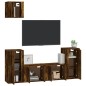 vidaXL 5-tlg. TV-Schrank-Set Räuchereiche Holzwerkstoff vidaXL 5-tlg. TV-Schrank-Set Räuchereiche Holzwerkstoff