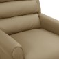 Massagesessel Cappuccino-Braun Kunstleder Massagesessel Cappuccino-Braun Kunstleder
