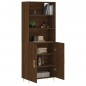 vidaXL Highboard Braun Eichen-Optik 69,5x34x180 cm Holzwerkstoff vidaXL Highboard Braun Eichen-Optik 69,5x34x180 cm Holzwerkstoff