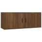 vidaXL 7-tlg. TV-Schrank-Set Braun Eichen-Optik Holzwerkstoff vidaXL 7-tlg. TV-Schrank-Set Braun Eichen-Optik Holzwerkstoff