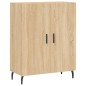 Highboard Sonoma-Eiche 69,5x34x180 cm Holzwerkstoff Highboard Sonoma-Eiche 69,5x34x180 cm Holzwerkstoff