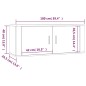 vidaXL 3-tlg. TV-Schrank-Set Räuchereiche Holzwerkstoff vidaXL 3-tlg. TV-Schrank-Set Räuchereiche Holzwerkstoff