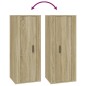 vidaXL 4-tlg. TV-Schrank-Set Sonoma-Eiche Holzwerkstoff vidaXL 4-tlg. TV-Schrank-Set Sonoma-Eiche Holzwerkstoff