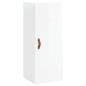 vidaXL Highboard Hochglanz-Weiß 34,5x34x180 cm Holzwerkstoff vidaXL Highboard Hochglanz-Weiß 34,5x34x180 cm Holzwerkstoff