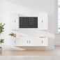 vidaXL 5-tlg. TV-Schrank-Set Hochglanz-Weiß Holzwerkstoff vidaXL 5-tlg. TV-Schrank-Set Hochglanz-Weiß Holzwerkstoff