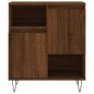 vidaXL Sideboards 2 Stk. Braun Eichen-Optik Holzwerkstoff vidaXL Sideboards 2 Stk. Braun Eichen-Optik Holzwerkstoff