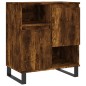 vidaXL Sideboards 2 Stk. Räuchereiche Holzwerkstoff vidaXL Sideboards 2 Stk. Räuchereiche Holzwerkstoff