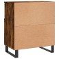 vidaXL Sideboards 2 Stk. Räuchereiche Holzwerkstoff vidaXL Sideboards 2 Stk. Räuchereiche Holzwerkstoff