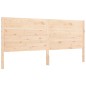 vidaXL Massivholzbett mit Kopfteil 200x200 cm vidaXL Massivholzbett mit Kopfteil 200x200 cm