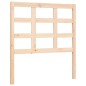 vidaXL Bettgestell mit Kopfteil 90x190 cm Massivholz vidaXL Bettgestell mit Kopfteil 90x190 cm Massivholz