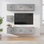 vidaXL 7-tlg. TV-Schrank-Set Betongrau Holzwerkstoff vidaXL 7-tlg. TV-Schrank-Set Betongrau Holzwerkstoff