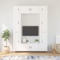 vidaXL 8-tlg. TV-Schrank-Set Weiß Holzwerkstoff vidaXL 8-tlg. TV-Schrank-Set Weiß Holzwerkstoff